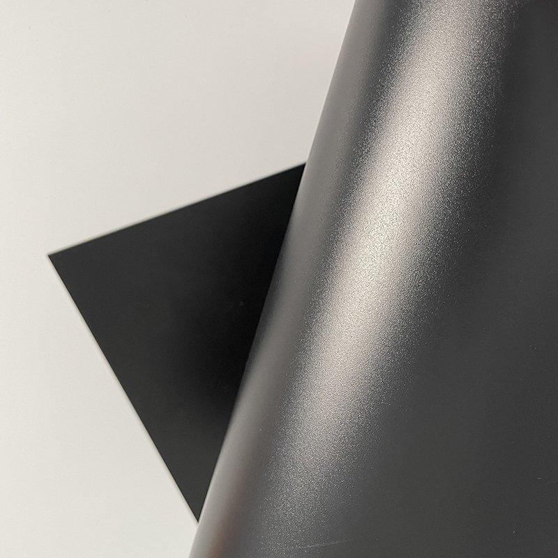 Factory Custom 0.5mm Black Rigid High Impact Polystyrene PS HIPS Sheet In Roll For Thermoforming Packaging