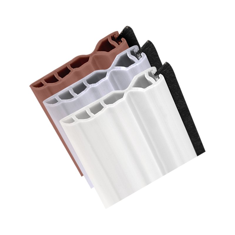 Adjustable door pvc seal strip self adhesive sealing strips brush door seal