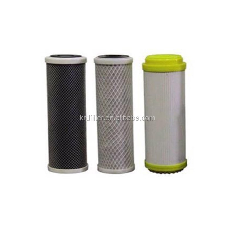 2024 UDF CTO Activated Carbon Block Charcoal Filter Cartridge for Residential RO System