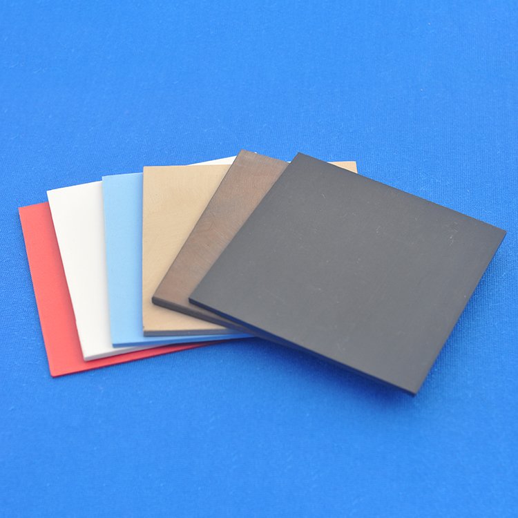 Suppliers Custom Mixed Material Black Carbon Filled Stock Ptfe Molded sheet High Temperature Square Plastic Molding sheets