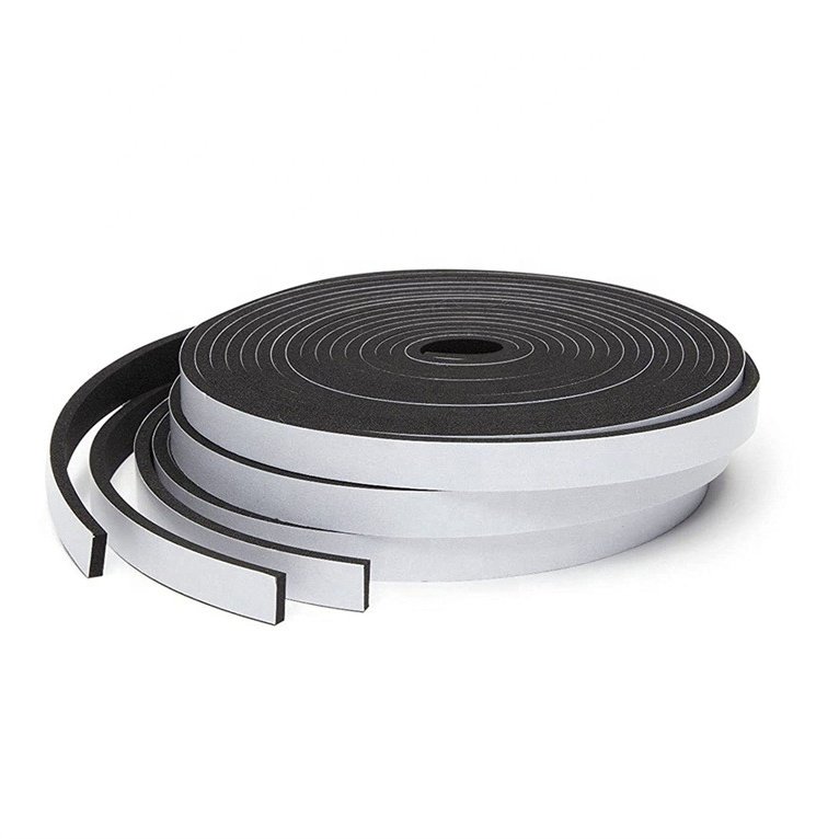 Expansions Joints Sealant Weather Stripping Elastomeric Neoprene Rubber Foam Tape For Aircondition