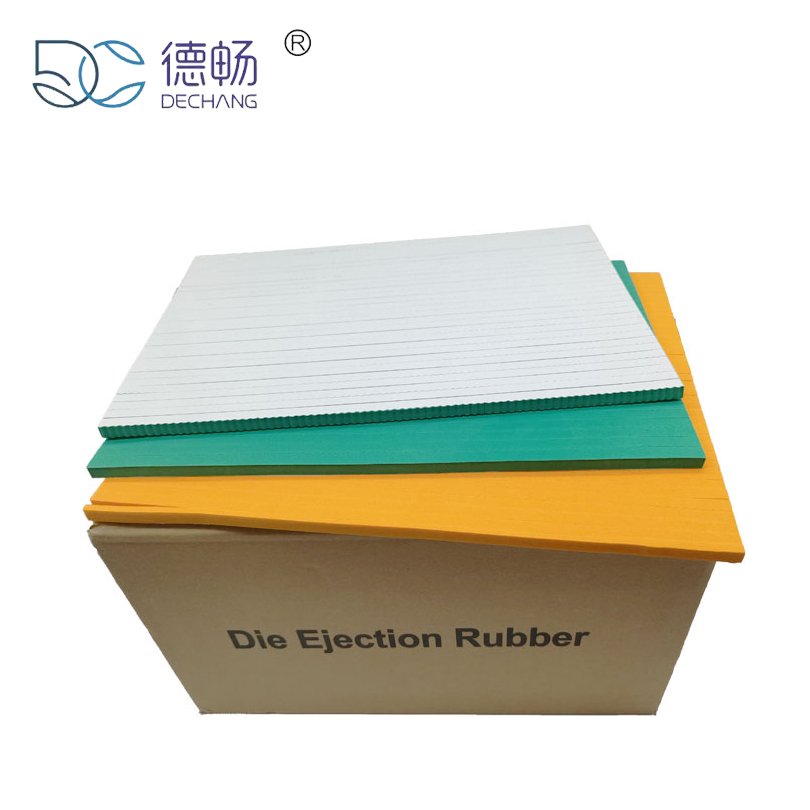 High Elastic Die Ejection Rubber EVA Ejection Rubber Sheet For Flat Die Cutting