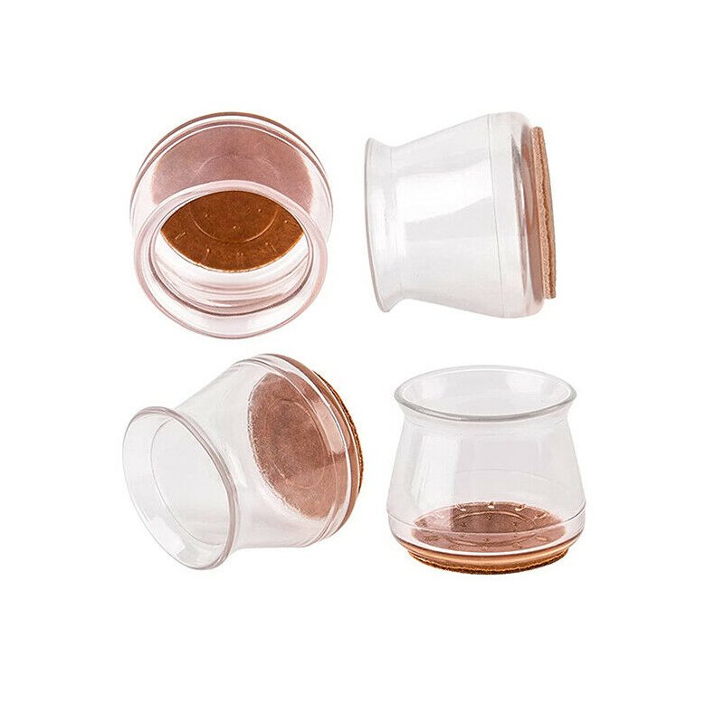 Reusable Silicone TPR rubber furniture pads furniture foot cup chair protector