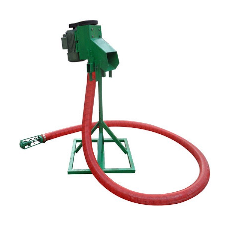 Self-primming grain sucking machine 160mm flexible screw conveyor grain cement auger harga screw conveyor