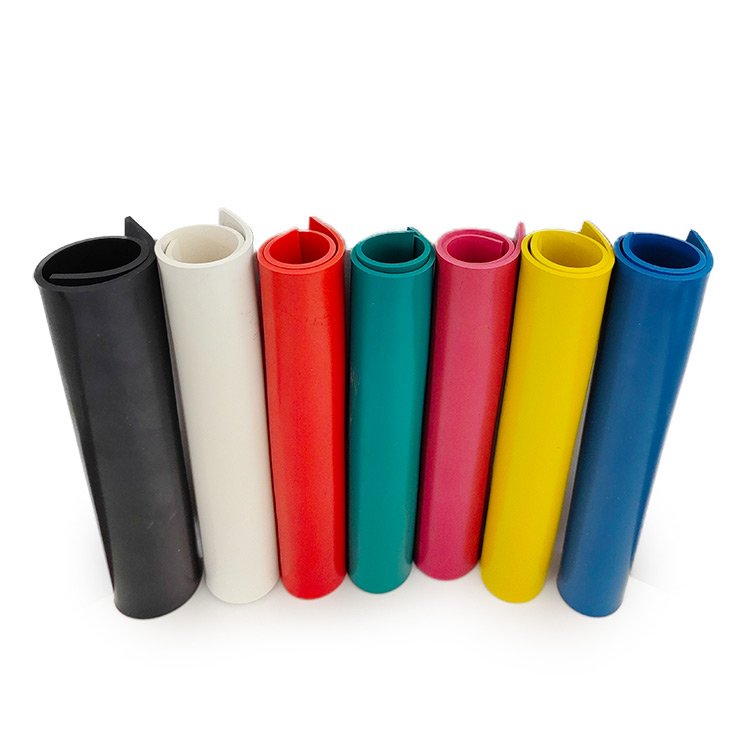 Factory Heat Resistant Acid and Alkali Corrosion and Aging Resistant FKM Fluoro Elastomer Rubber Flooring Mats Sheet