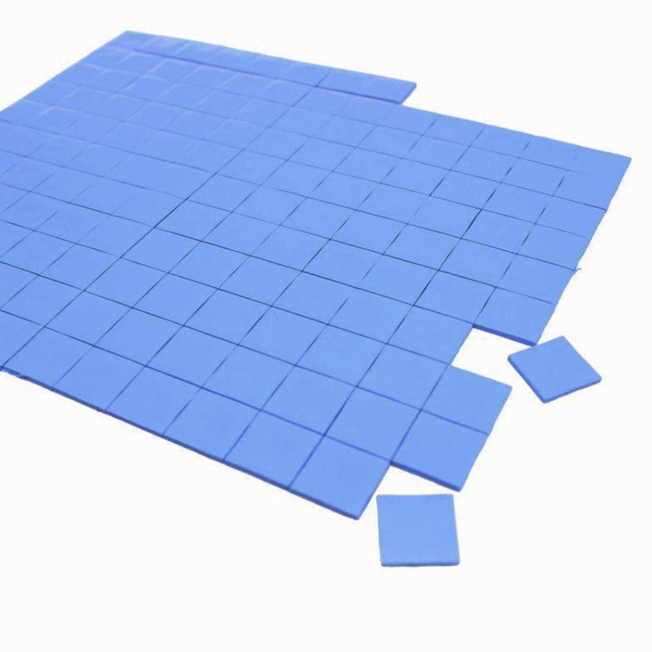 cheapest silicone thermal pads soft flexible thermal conductive silicone sponge rubber sheet Low thermal resistance