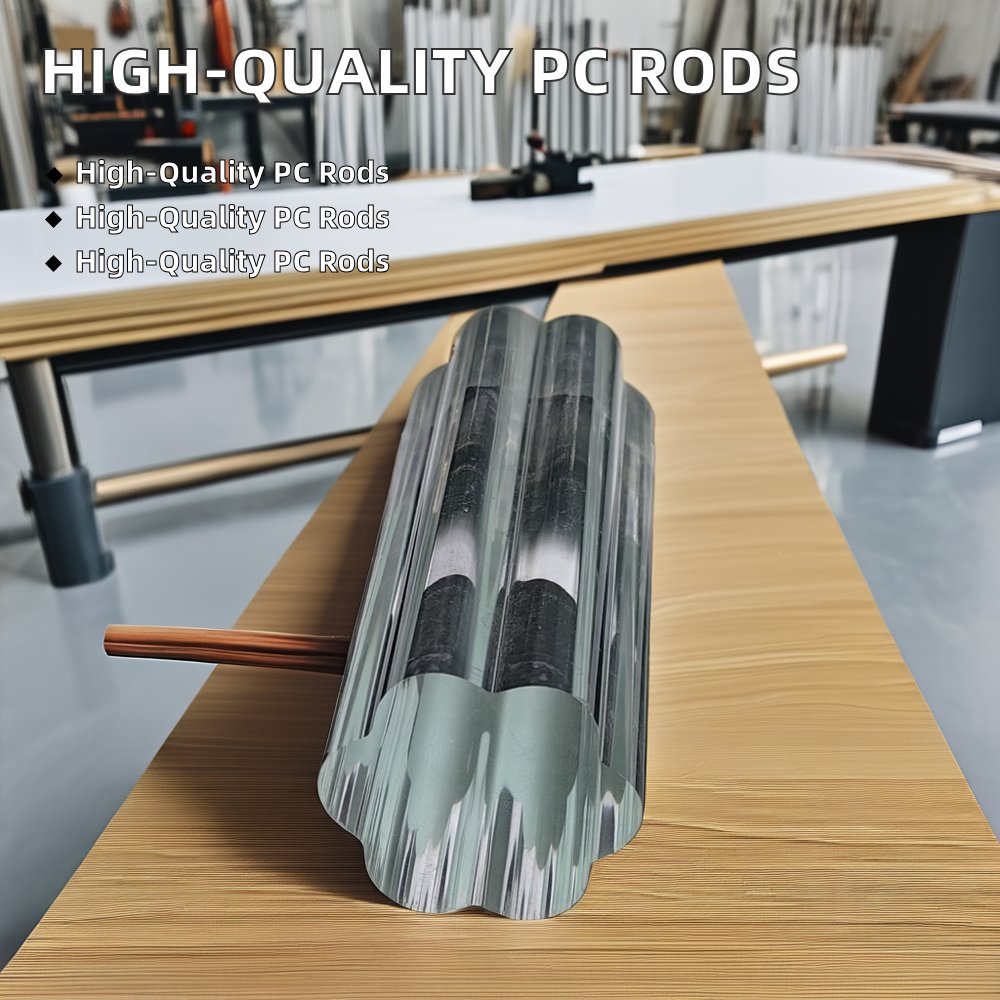 Quincuncial Transparent Clear Acrylic Plastic Rods for LED Light