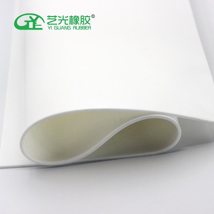 high temperature silicon rubber pad thickness 5 mm silicon rubber pad for food machine