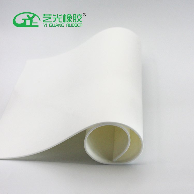high temperature silicon rubber pad thickness 5 mm silicon rubber pad for food machine