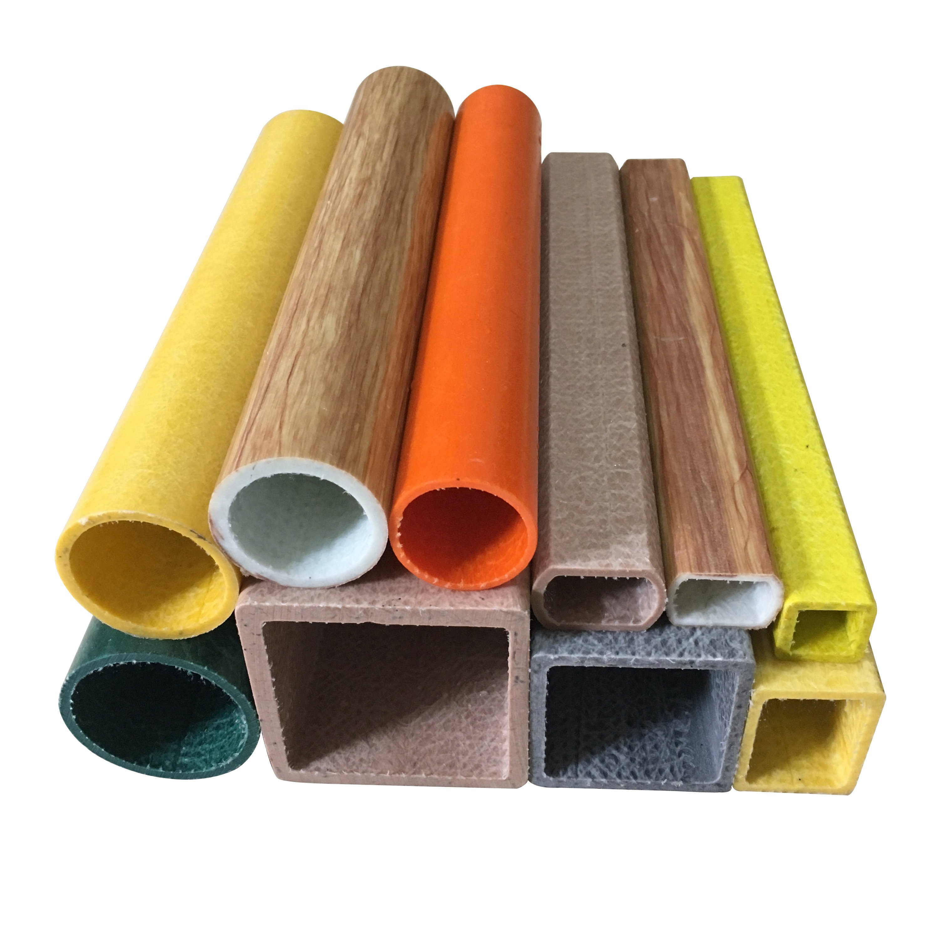 Factory Customized size fiberglass pipe high strength fiberglass tube