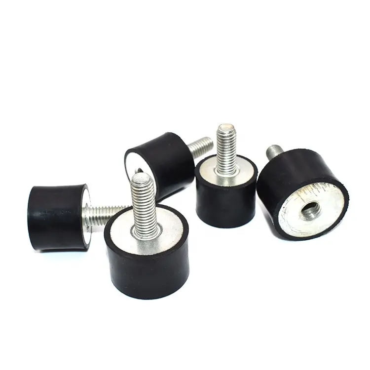 M3 M4 M5 M6 M8 M10 Generator Rubber Feet vibration dampers M8 rubber Mountings with bolt