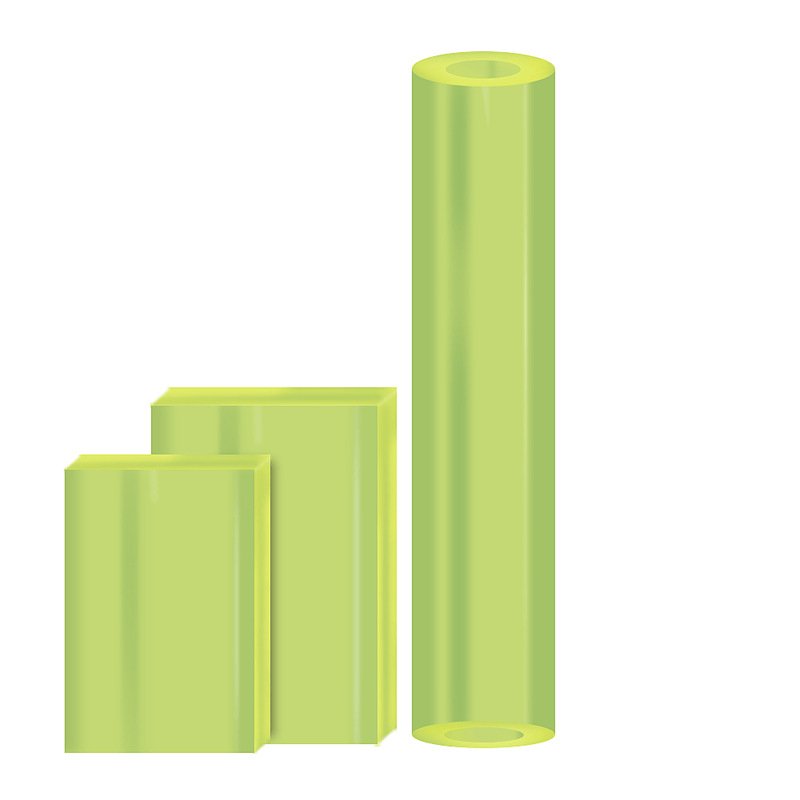 Wear-resistant Polyurethane Solid Bar Also Named Pu Rubber Rod