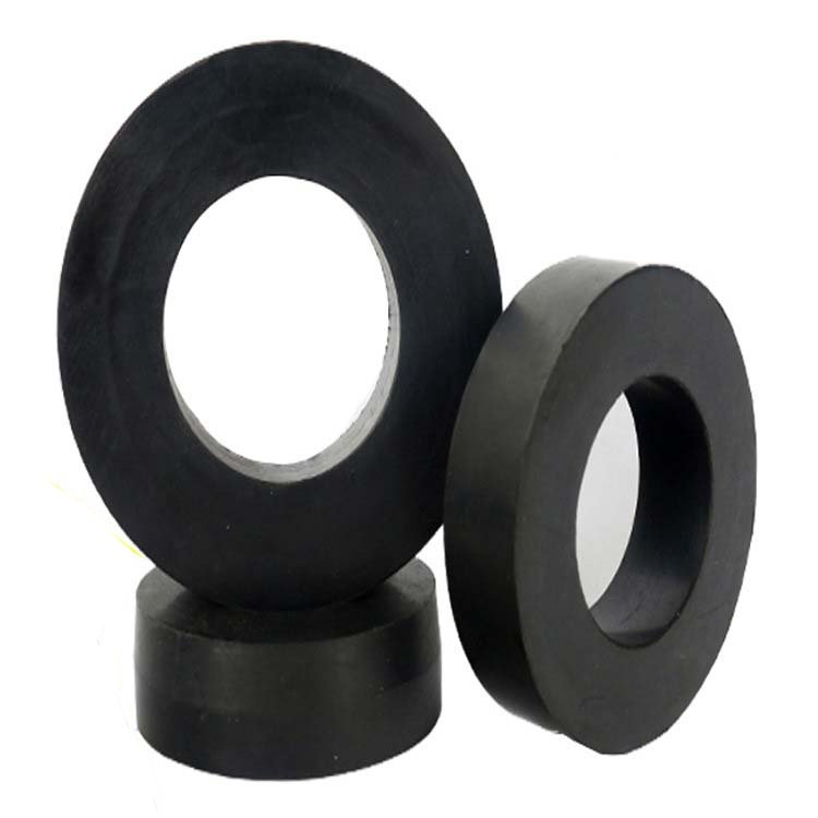 Waterproof Black Silicone Bushing Plug Round Auto Sensor Wire Harness Rubber Tube Cable Sleeving Grommet