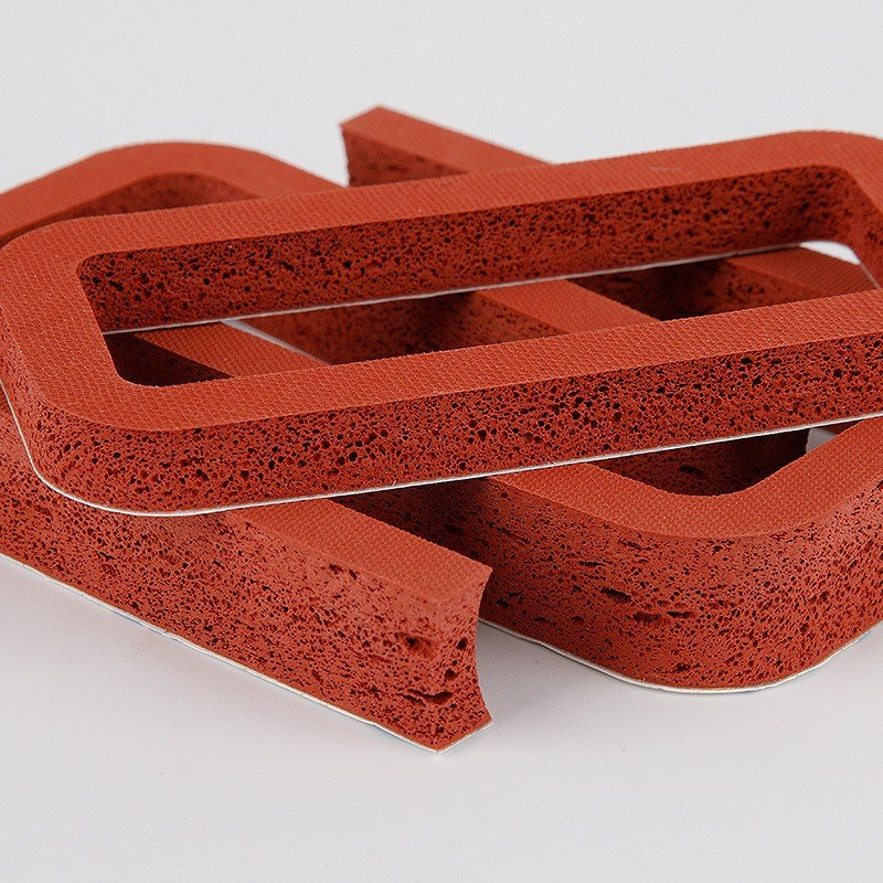 Soft Medium Firm Hardness Sponge Custom Made High Temperature Silicone Rubber Sheet Foam Pad For Heat Press Machine Iron Table