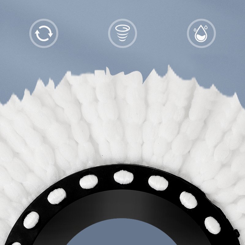 2023 hot sale factory cleaning microfiber mops swivel 360 rotating clean floor spin magic mop with wheels and plastic bucket