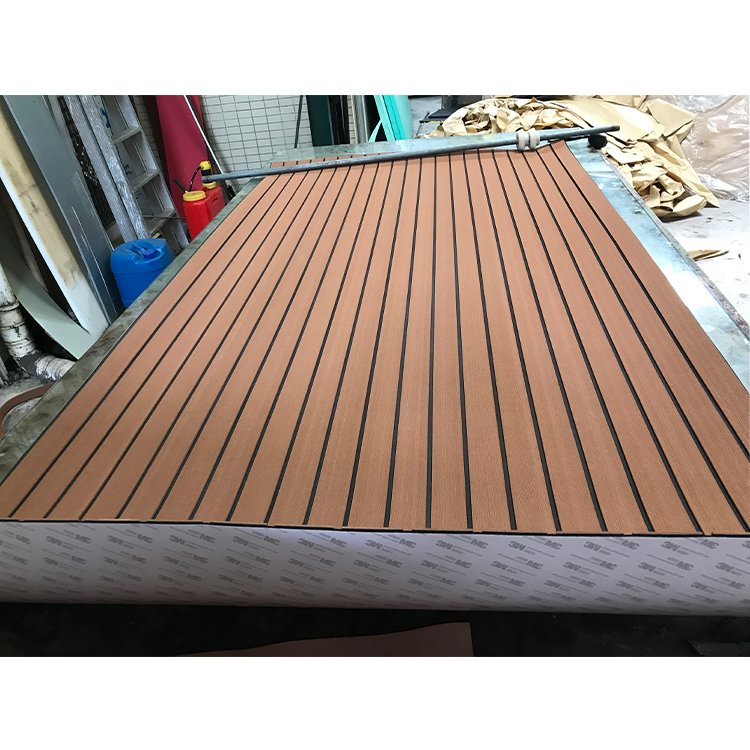High Quality 94in*47in EVA foam Boat Flooring Sheets Faux Wood for Marine Mat Mats