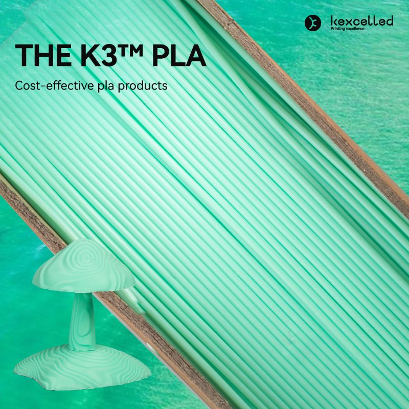 Affordable Good Quality Kexcelled Eco-Friendly Paper Spool Pla Filament CE ROHS Certified For 3d Printing