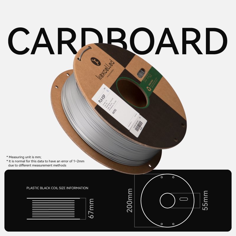 Affordable Good Quality Kexcelled Eco-Friendly Paper Spool Pla Filament CE ROHS Certified For 3d Printing