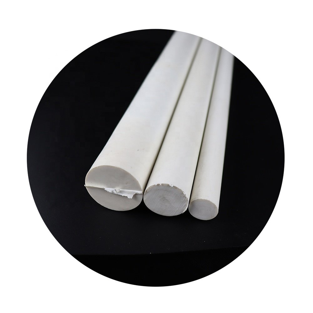 Customized Size 6-300mm Cast PA6 Bar Reinforced Plastic Mc Nylon Rod Gf30 PA6 PA66 Nylon Rod PA Plastic Rods