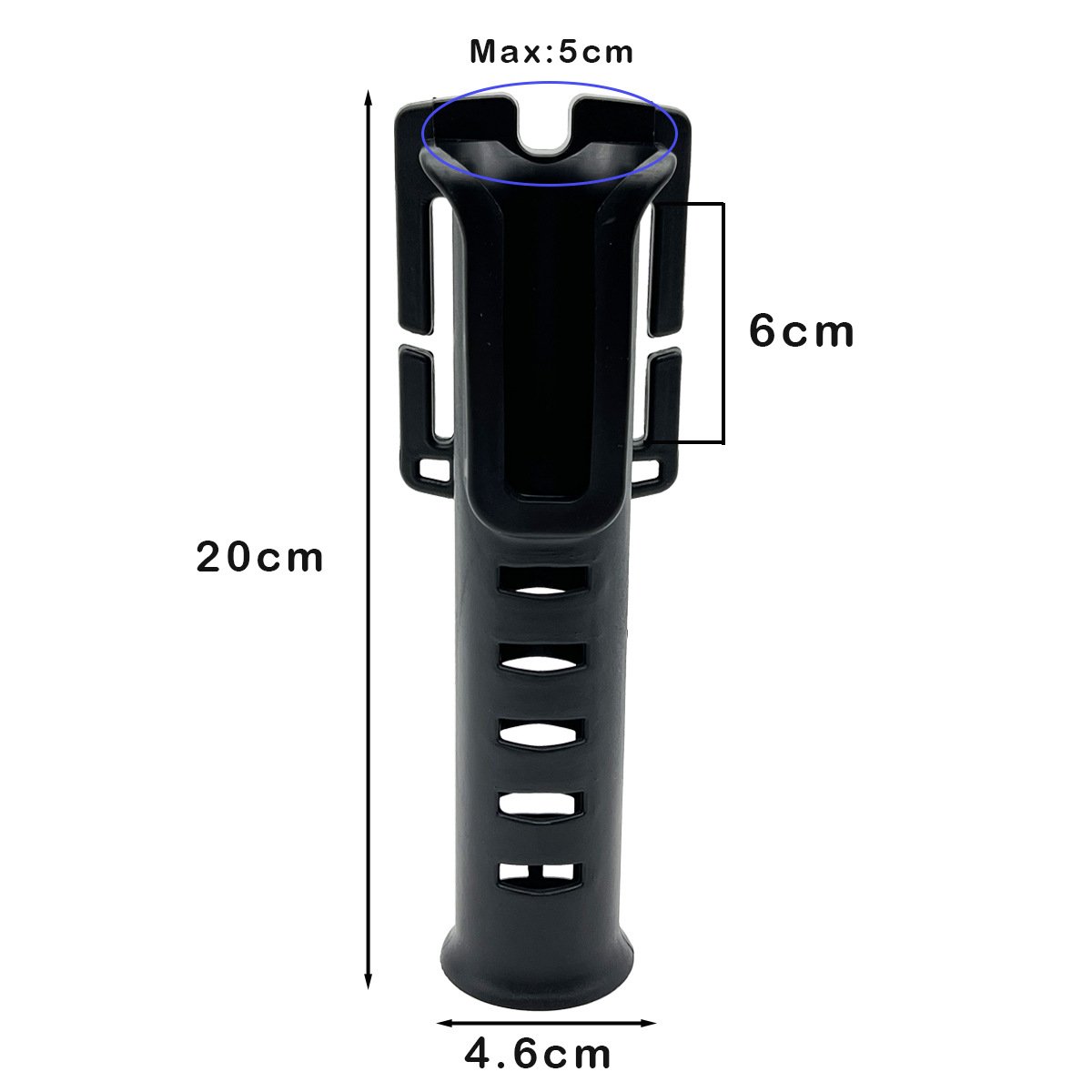 Factory Portable Pole Inserter Fishing Rod Multi-function Rack Fishing Rod Quick Belt Holder RodRack Accessories Belt Rod Holder
