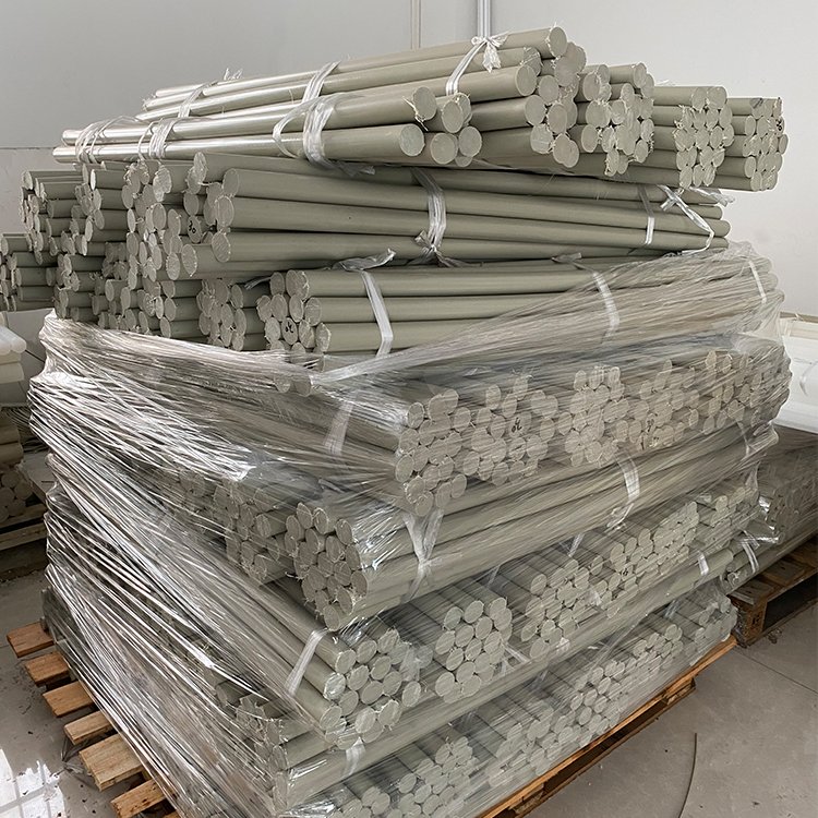 Factory Nylon Round Bar Pp Plastic Rod Diameter 2 to 40mm Industrial Grade Resin Rod Polypropylene Round Rod