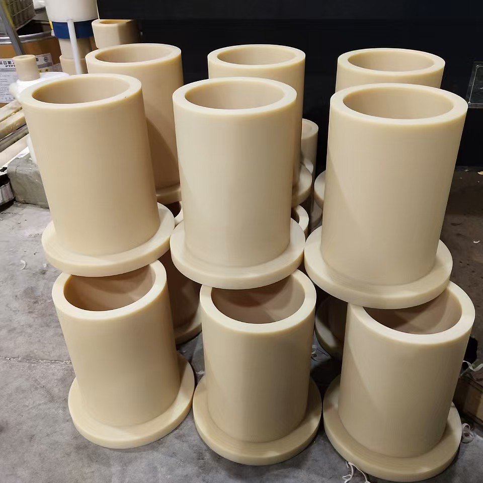 Customized Size 6-300mm Cast PA6 Bar Reinforced Plastic Mc Nylon Rod Gf30 PA6 PA66 Nylon Rod with Rohs certificate