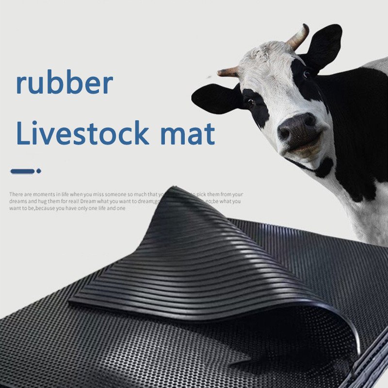 Animal husbandry farm special animal shed pad rubber mats for cows mat floor rubber horse mat