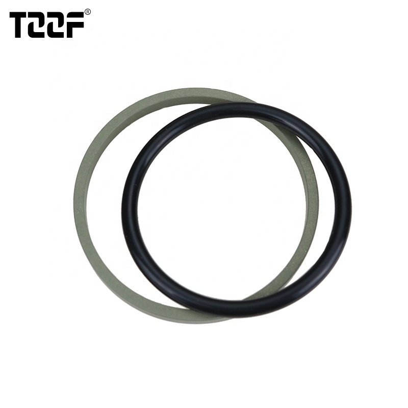 Glyd ring SPGO in bronze filled PTFE NBR for hydraulic piston rod seals height 6.3mm