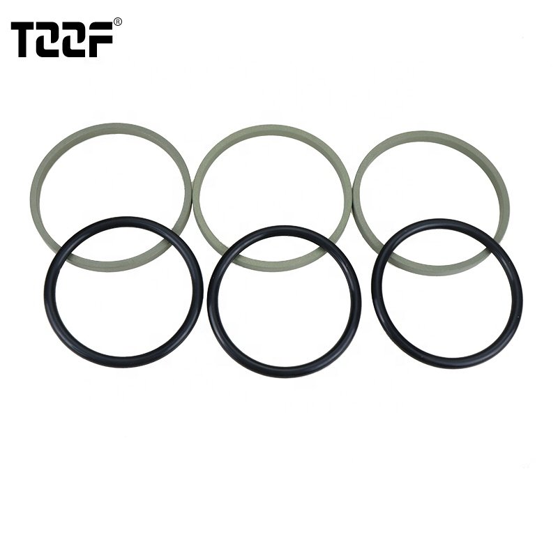 Glyd ring SPGO in bronze filled PTFE NBR for hydraulic piston rod seals height 6.3mm