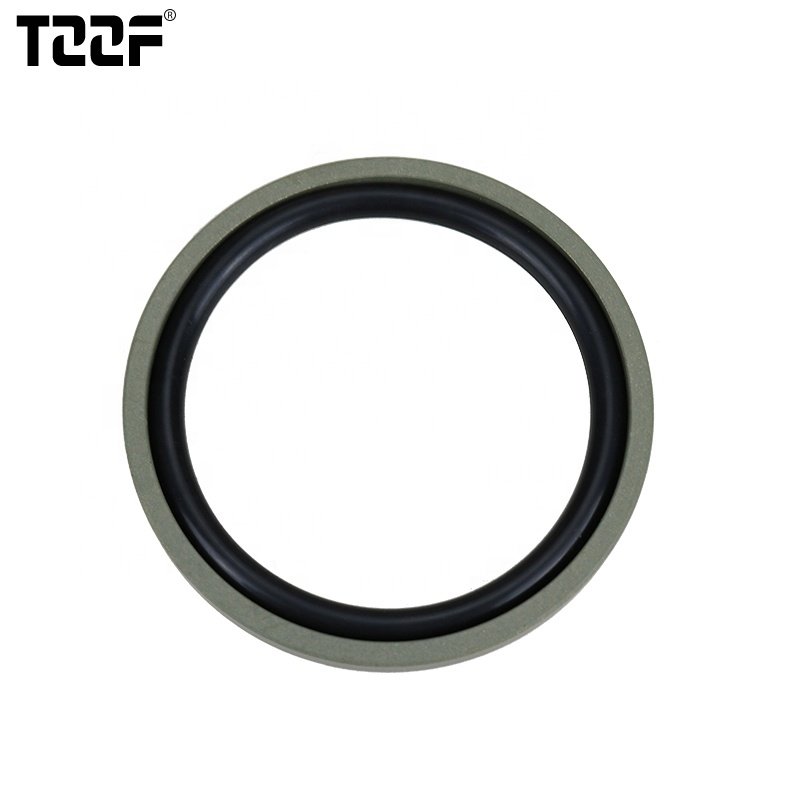 Glyd ring SPGO in bronze filled PTFE NBR for hydraulic piston rod seals height 6.3mm