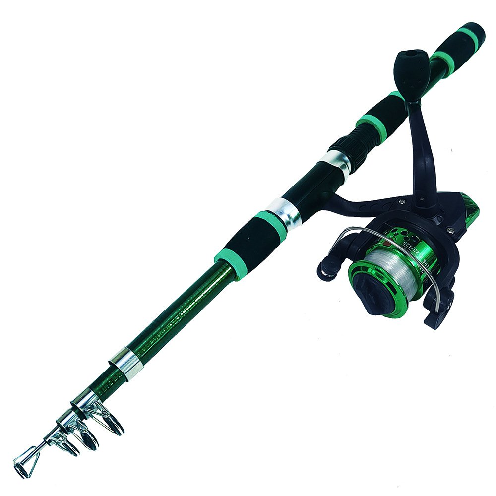 2024 New style 1.8m 2.1m 2.4m 2.7m 3.0m 3.6m kids fishing rod and reel combo full other lure set