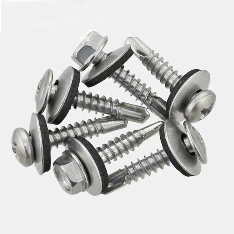 For self-tapping screw stainless steel /carbon steel EPDM rubber washer