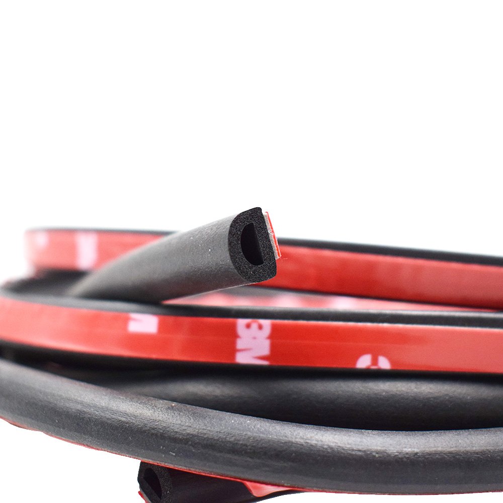 Premium Self-Adhesive EPDM Window Seal Foam Tape for Cars Waterproof Soundproof Dustproof Simple Installation Essential