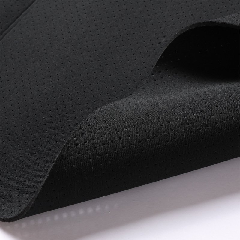 MengSheng Elastic SBR Rubber Waterproof Neoprene Sheet Hook Loop Fabric Soft 5mm 7mm Neoprene Fabric for Sports Protective Gear