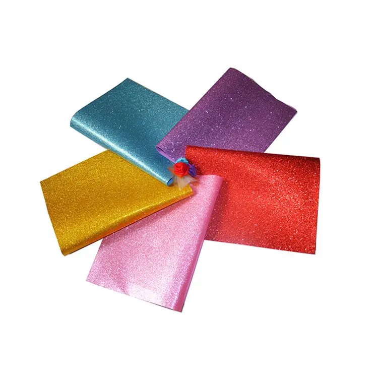 Material Glitter Roll Rubber Sheets for DIY Ethylene Vinyl Acetate GOMA EVA Foam A4 EVA Free Sample Running Craft and DIY