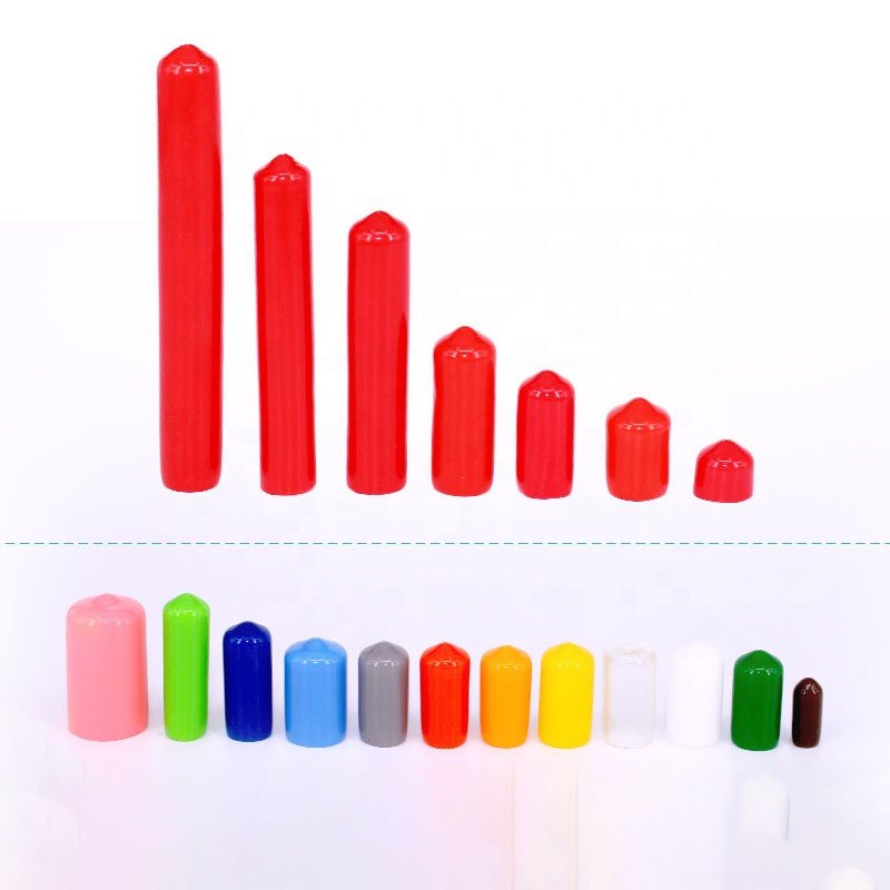 plastic end caps for box section threaded rod end caps 25mm end cap