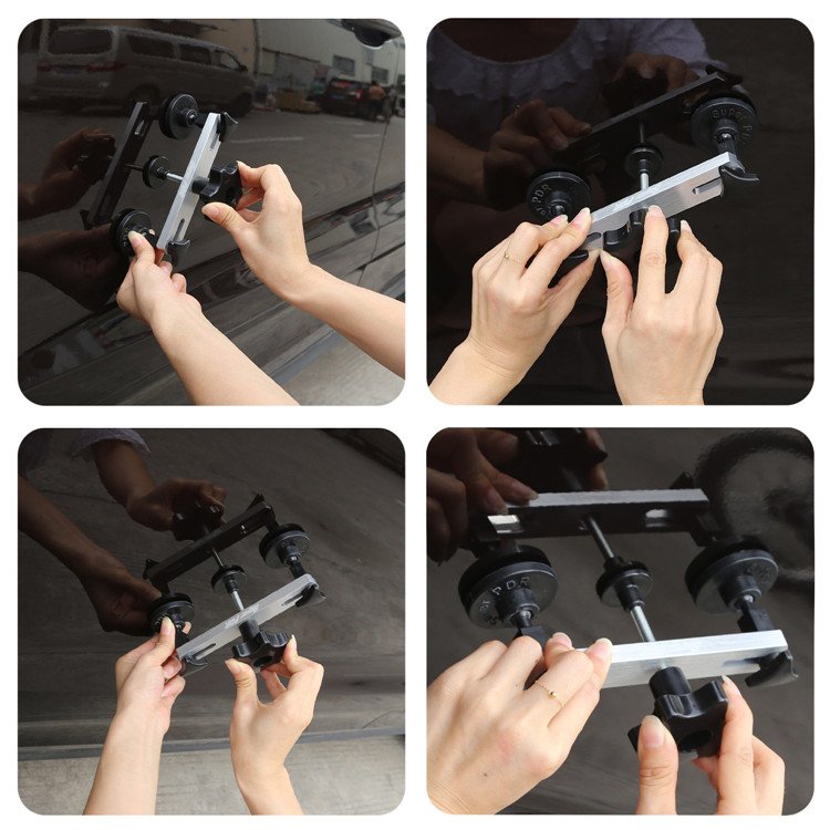 79pcs professional pdr rods car auto body paint less dent remover repair hail damage removal tools