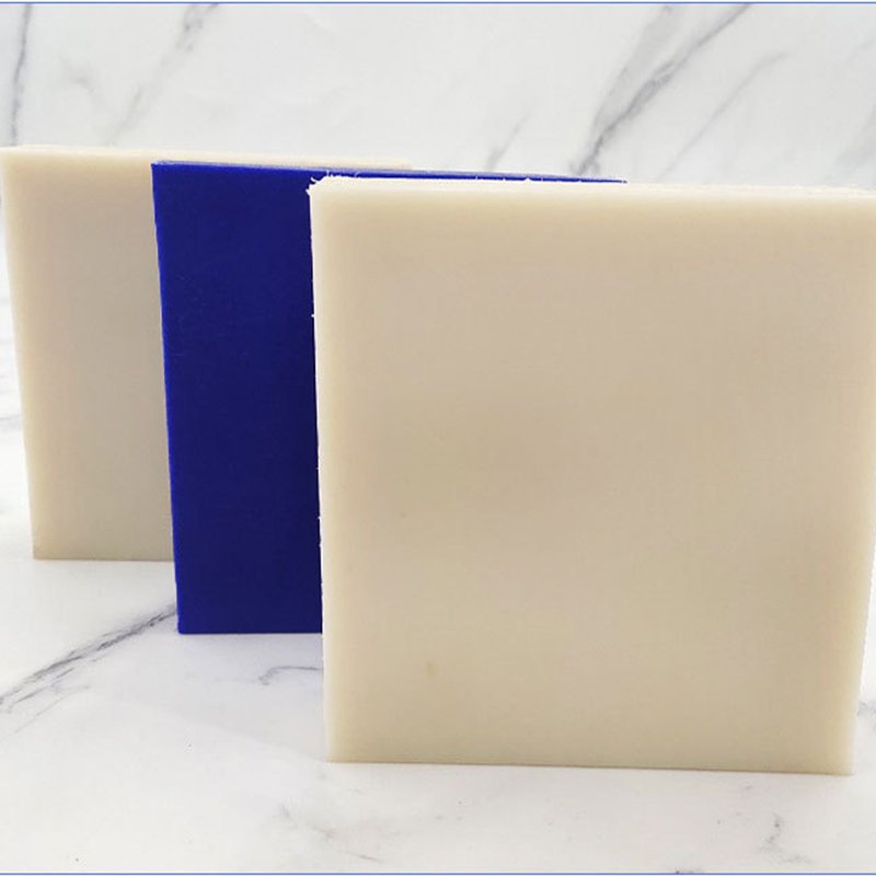 Pecas CNC que processam POM rod PEEK nylon PET placas de nylon chapas de folha de folha placa