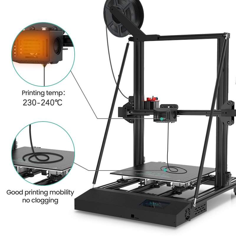 SUNLU 3D printing filament RoHS Reach 1.75 petg plastic 3d printer petg filament 1 kg in plastic rods 3d filaments