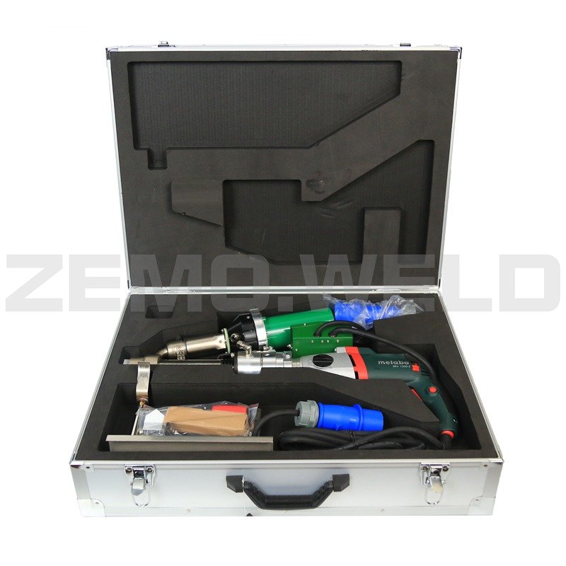 SMD-NS610A Portable Hdpe Pe Plastic Extrusion Welder With 4mm Hdpe Plastic Rod For Plastic Pipes