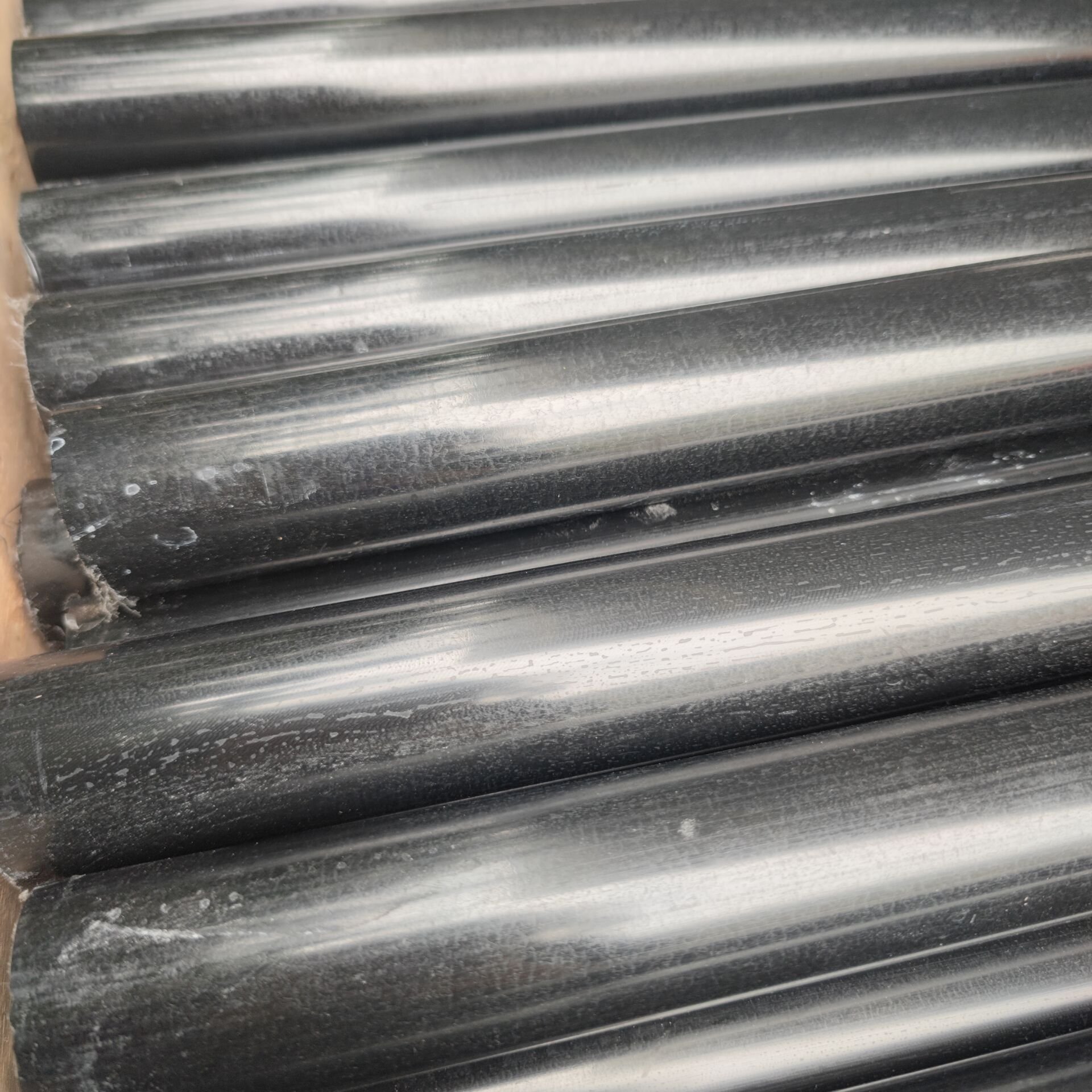 Extruder Insulation Engineering Plastic Customized Color POM Rod