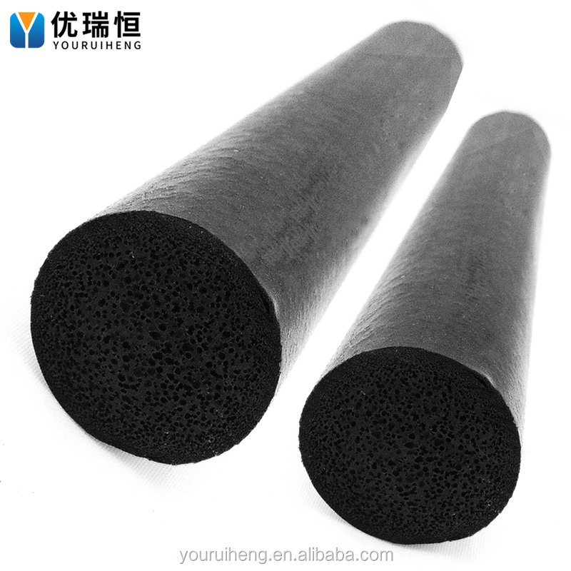 U shape epdm ethylene propylene rubber foam seal, edge anti-collision protection, soft foam sealing strip.