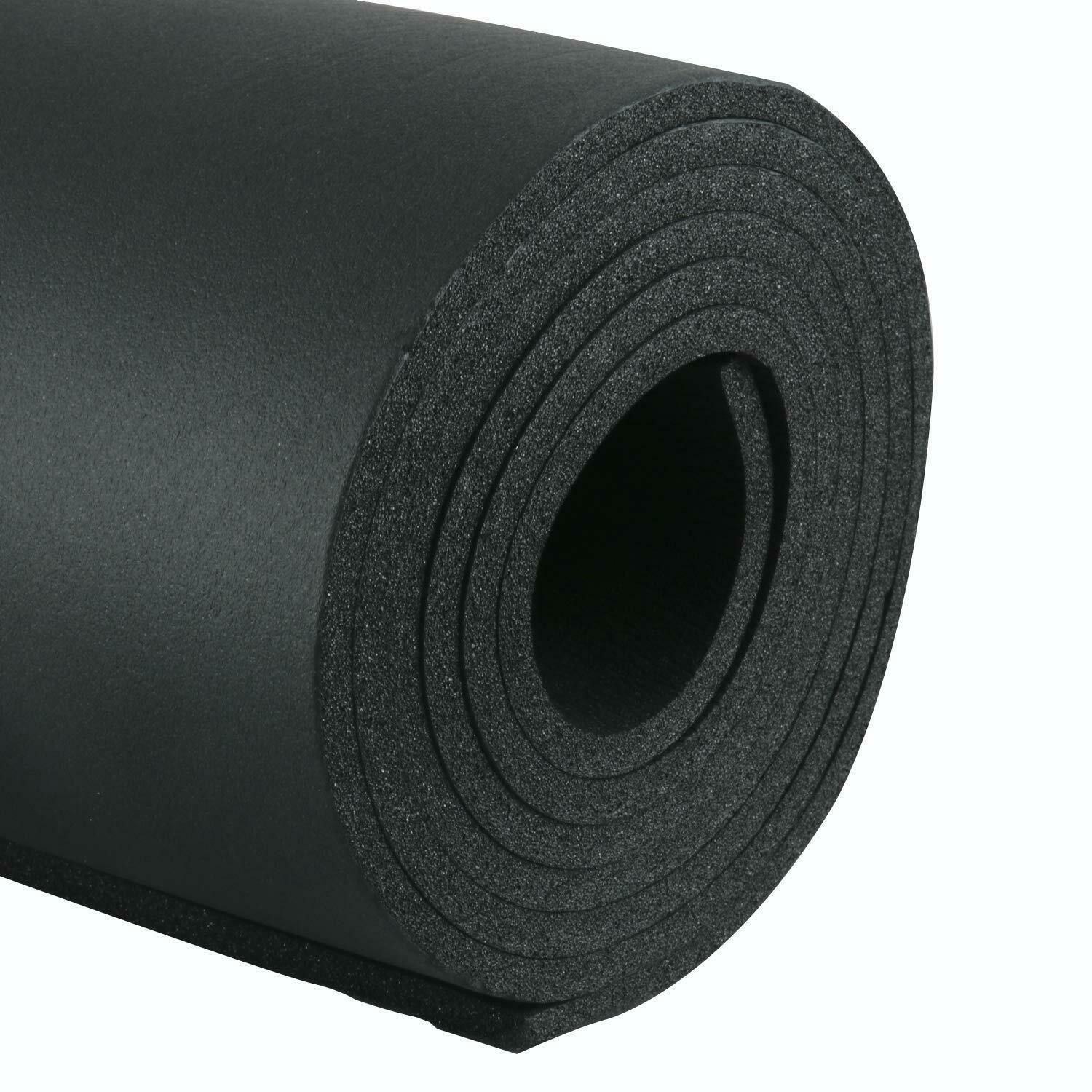 industrial anti vibration elastic black closed cell sponge neoprene foam rubber sheet mat roll