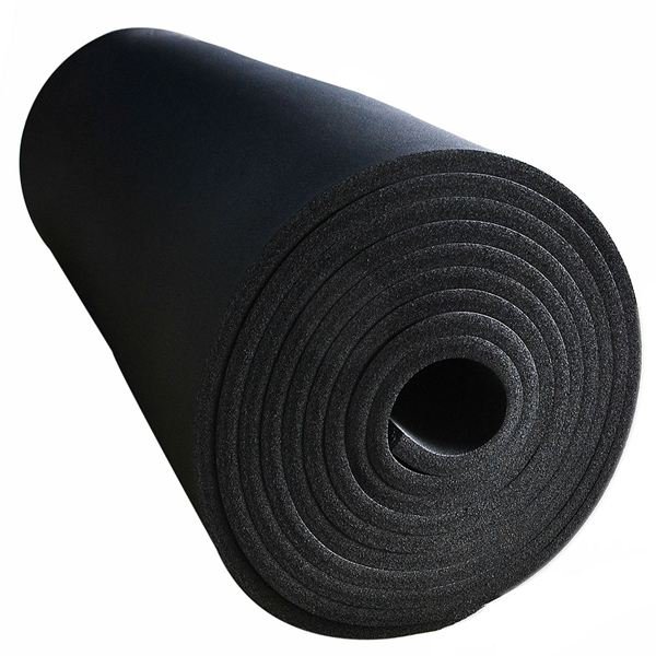 industrial anti vibration elastic black closed cell sponge neoprene foam rubber sheet mat roll
