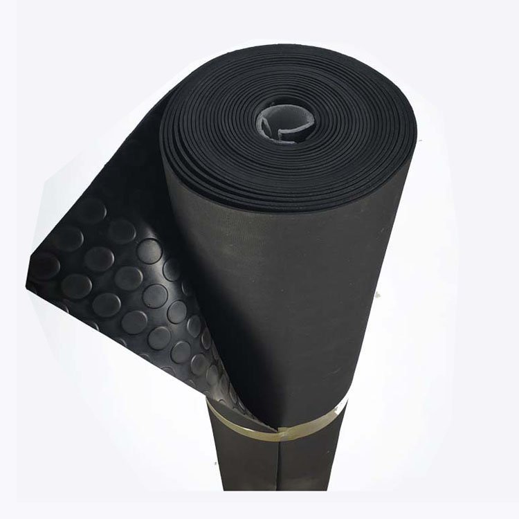Factory price anti slip natural rubber sheet epdm rubber mats gym flooring
