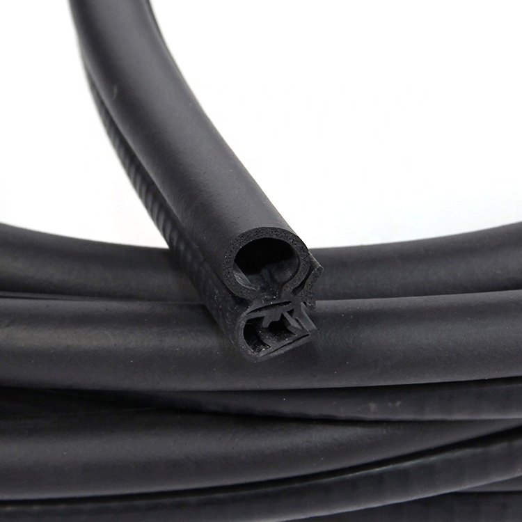right angle half wrapped auto car door epdm/pvc rubber/silicone foam products seals profile protection gasket edge trim parts