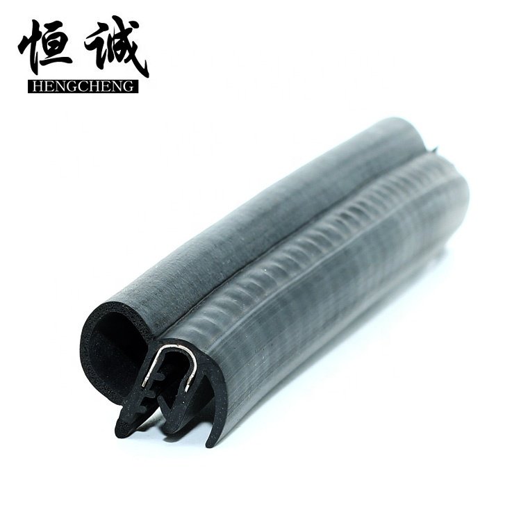 right angle half wrapped auto car door epdm/pvc rubber/silicone foam products seals profile protection gasket edge trim parts