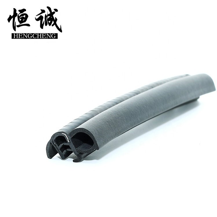 right angle half wrapped auto car door epdm/pvc rubber/silicone foam products seals profile protection gasket edge trim parts