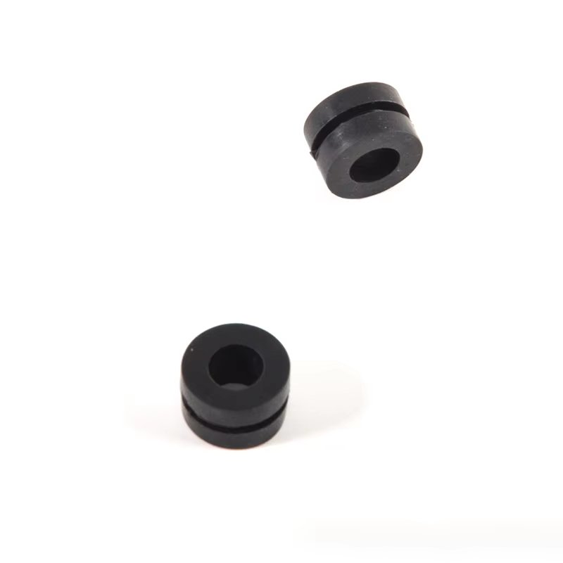 Custom Wholesale Compression molded NBR/SILICONE/EPDM/FKM/FFKM/PTFE rubber Seal grommet Sealing Ring grommets bushings