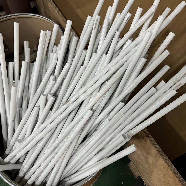 factory custom plastic stick ptfe bar chemical resistant fluoroplastic white extruded ptfe rod
